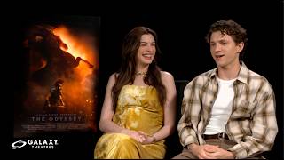 THE ODYSSEY | Galaxy Interview with Tom Holland, Anne Hathaway, Zendaya, and John Leguizamo