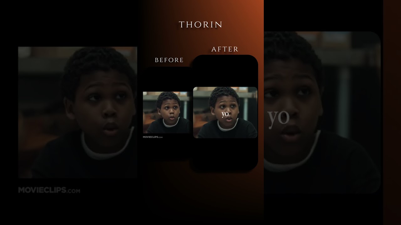 Dm as on instagram for scroll stopping editing @thorin.media