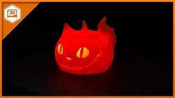 Cheshire Cat #3DPrinting #Timelapse @adafruit #adafruit