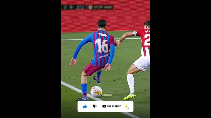 Barca Fans Reaction To Pedri Nutmeg 🤯☠️