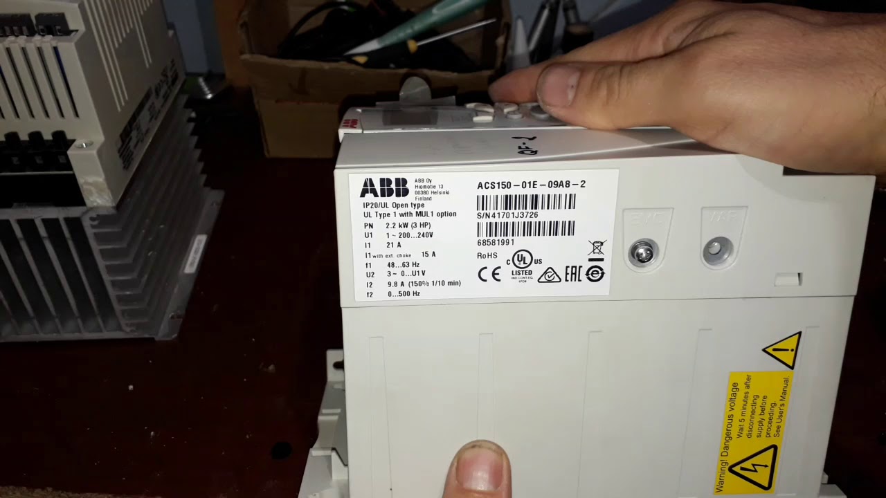 Частотник ABB сгорели транзисторы,ремонт. - YouTube