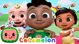 Head, Shoulders, Knees \& Toes Game | CoComelon - Cody's Playtime | Songs for Kids \& Nursery Rhymes