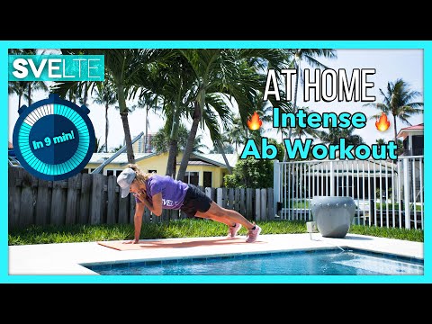 Intense At Home Ab Workout For Women - Svelte Training
