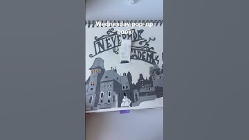 Thumbnail of Wednesday pop up book❤️ #wednesday #wednesdayaddams #wednesdaydance #wednesdaynetflix #art #