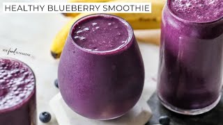 Healthy Blueberry Smoothie Recipe screenshot 4