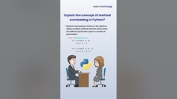 method overloading in Python | Python interview question | #python #interview #methodoverloading