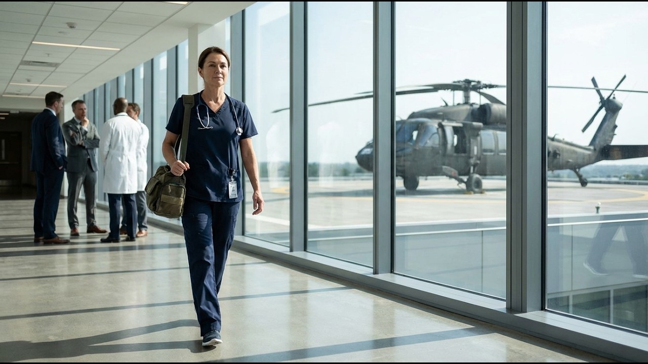 Dyrektor zwolnił pielęgniarkę… chwilę później przyleciał po nią śmigłowiec marynarki