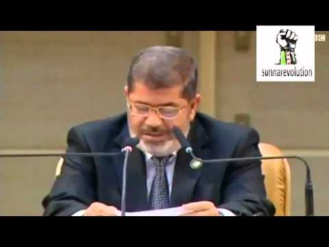 كلمة الرئيس محمد مرسي تقهر ايران المجوسية في عقر دارها