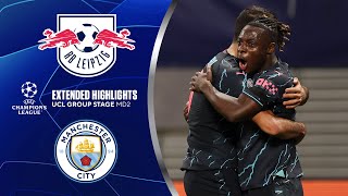 RB Leipzig vs. Man. City: Extended Highlights | UCL Group Stage MD 2 | CBS Sports Golazo