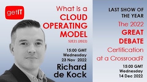 What is a CLOUD OPERATING MODEL?