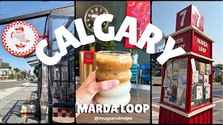 Best food and coffee shops in Calgary's Marda Loop neighborhood 🍔☕️