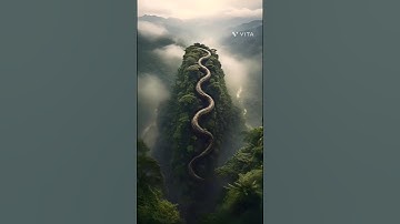 AI Travel Discovery | Python attacking Bus | Amazon Jungle #shorts #nature #art #youtubeshorts