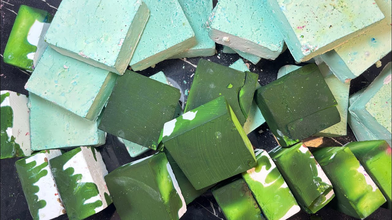 Green Color and Buttery Reforms | Oddly Satisfying 