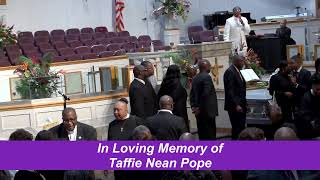 In Loving Memory of Taffie Nean Pope