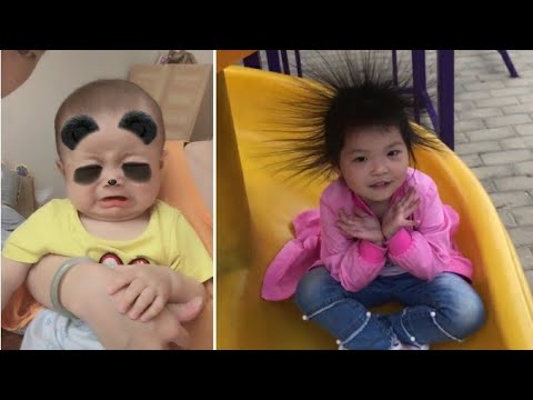 Chinese baby cute and funny moments