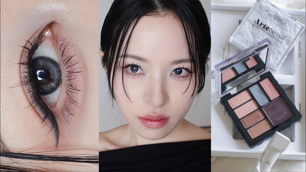 【新作コスメ】もう知ってる？韓国の彫刻アイシャドウのレビュー&メイク