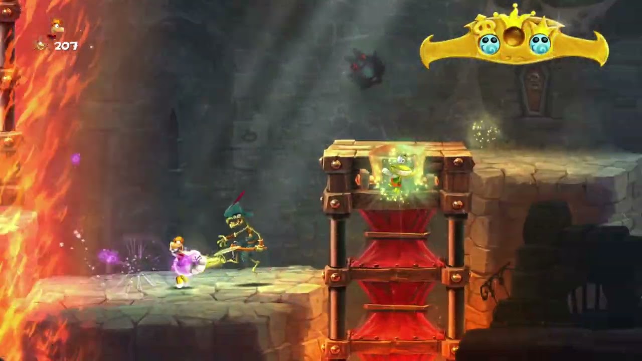 Rayman Legends Dungeon Dash (Rescue Barbara)