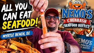     This Myrtle Beach Seafood Buffet Has EVERYTHING! 🤯 Nemo’s Calabash Review