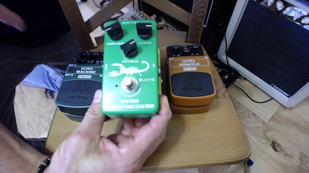 Joyo vs Behringer Tremolo just talking, no playing ) YouTube