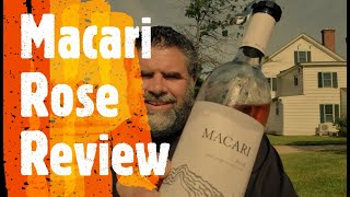 Making Wine Easy- Review of Macari Rose from Long Island, NY