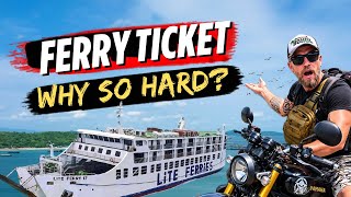 FERRY TRAVEL IN THE PHILIPPINES — WHY SO MANY STEPS?! 😳⛴️