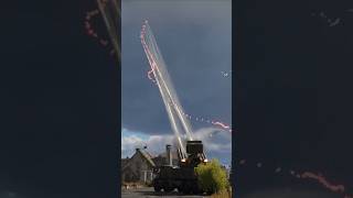 Air defense SAM impact destroys incoming bomber jet 🔥 #sam #missile #jet #air #impact #defense #sim