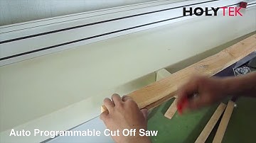 Auto Programmable Cut Off Saw HOLYTEK