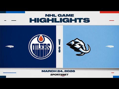 NHL Highlights | Oilers vs. Mammoth – March 24, 2026