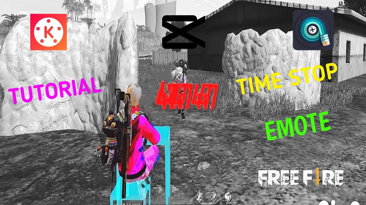 How Can Edit Like DBL N 😎 || Time Stop Emote Tutorial ✍️