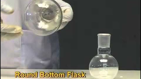 5. Round bottom flask - Chemical lab apparatus