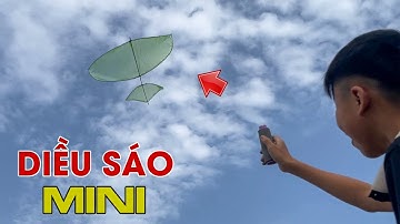 Cách Làm Diều Sáo Mini Bằng Lá Dừa Đuôi Cá