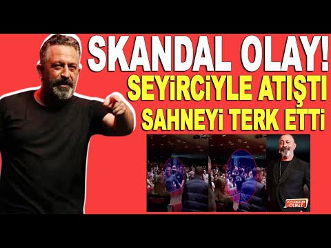 Cem Yılmaz'ın son gösterisinde skandal olay! Sabote mi etmek istediler?