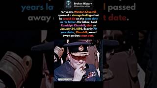 Churchill Predicted His Own Death Date #history