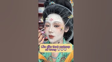 Lần đầu trải nghiệm makeup cổ trang #viral #shorts #makeup