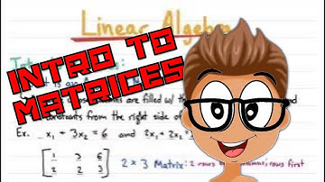 Introduction to Matrices | Linear Algebra