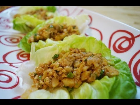 Chicken Lettuce Wraps Recipe-Asian-How to Make-Easy-Diane Kometa-Dishin' With Di Recipe Video #10