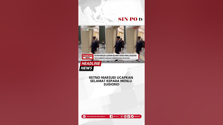 Retno Marsudi Ucapkan Selamat Kepada Menlu Sugiono