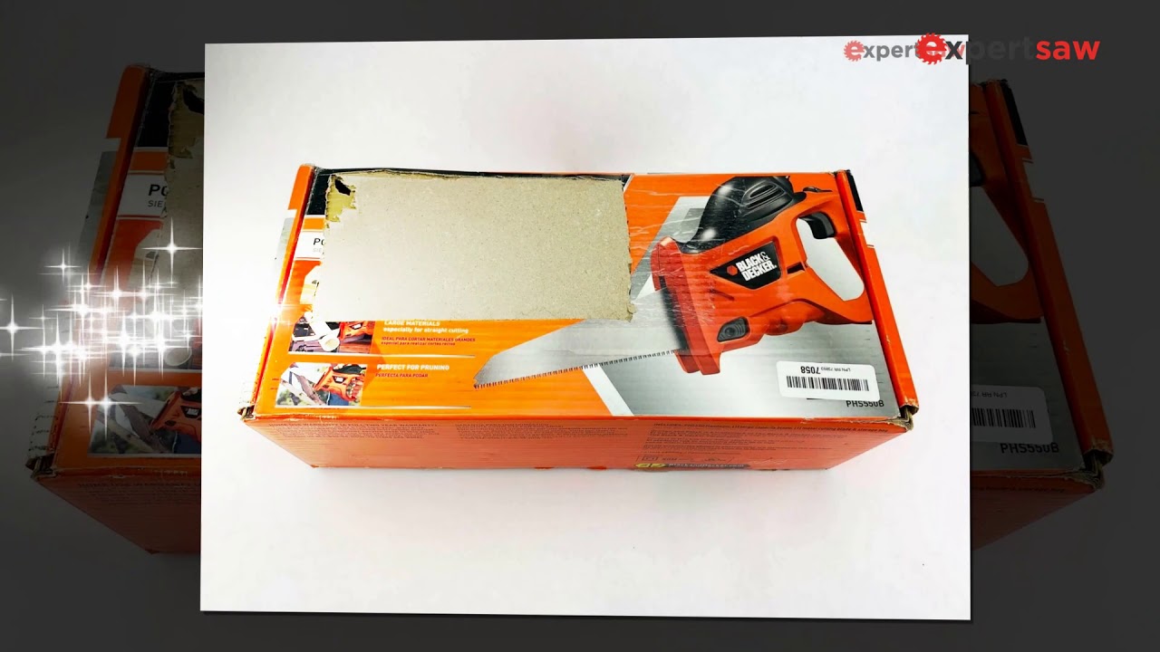 Black & Decker PHS550B 3.4 Amp Powered Handsaw with Storage Bag