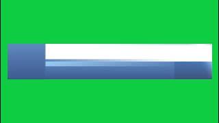 Lower Third Animation | Stock Footage | Green Screen | Royalty-Free