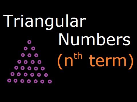 Triangular Numbers - Introduction And Formula To Find Nth Term