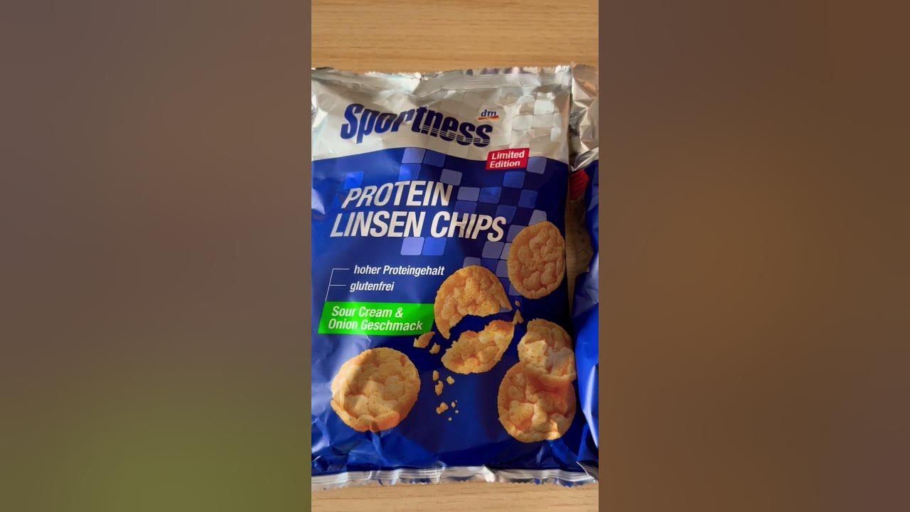 Protein Linsen Chips #vegan #glutenfree 