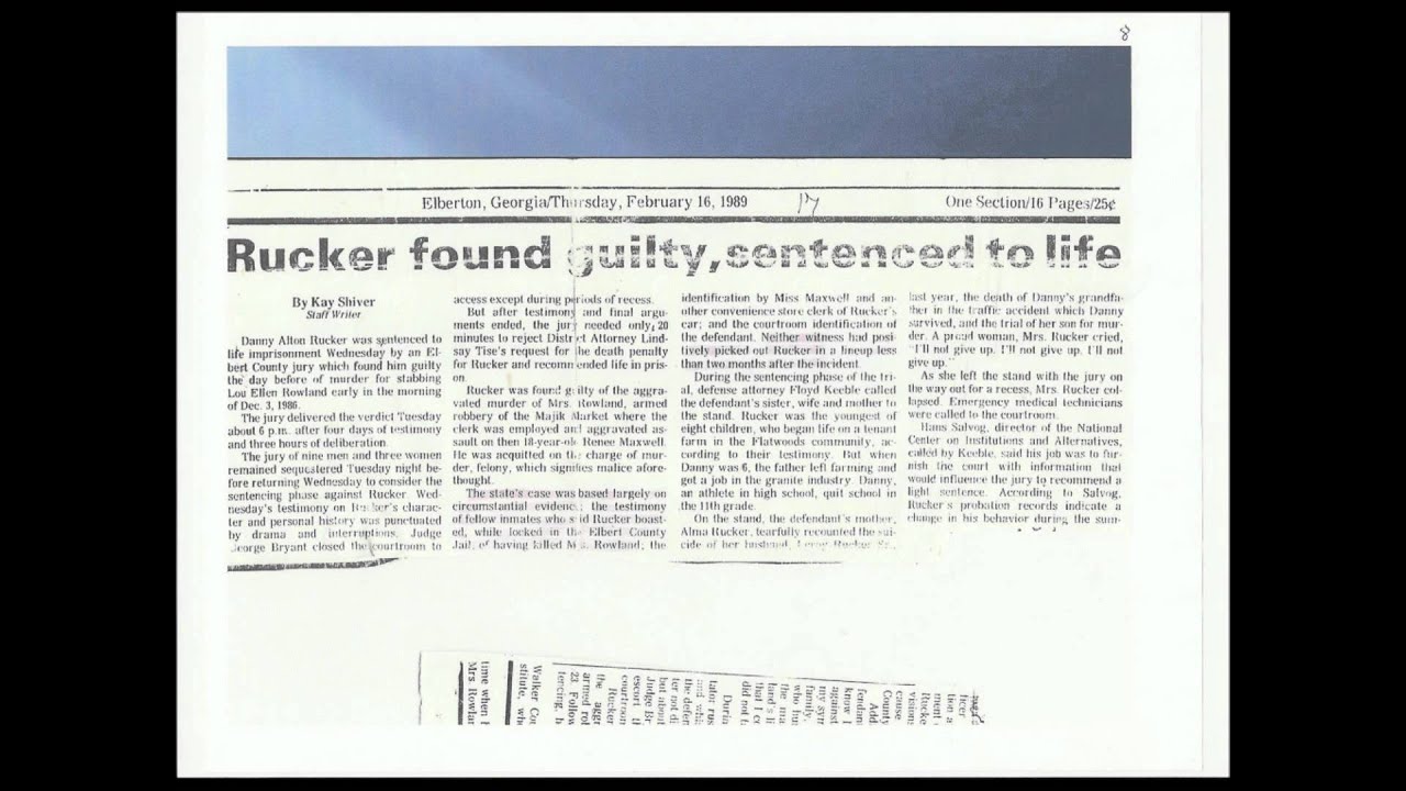 Danny Rucker - YouTube