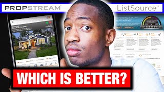 PropStream Vs Listsource Wholesaling Real Estate Investing Data Software Comparison
