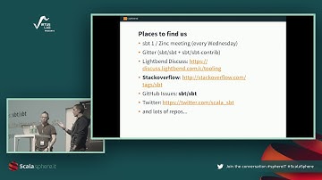 ScalaSphere: sbt 1 by Dale Wijnand & Eugene Yokota