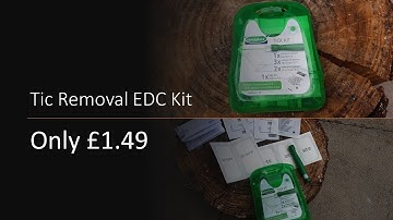 Sensiplast Tic Removal EDC Kit from Lidl
