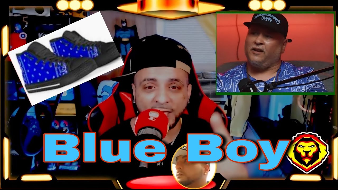 Член банды Blue Boy Crips подъехал к дому.