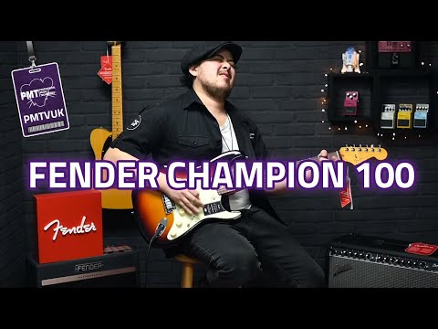 Fender Champion 100 Guitar Amplifier Combo - A Solid State Amp For Tone Purists