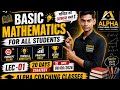 Alpha coaching classes # Basic mathematics #new#video