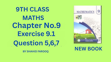 Class 9th Math | Chapter 9 Ex. 9.1 Q5–Q7 | Similar Figures | Triangle Similarity & Ratio Questions