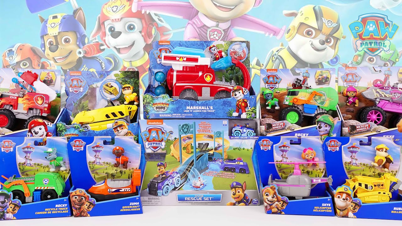 12 Minutes Satisfying with Unboxing Paw Patrol Toys Collection ASMR | Toys Review